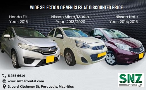 Mauritius Airport Car Rental